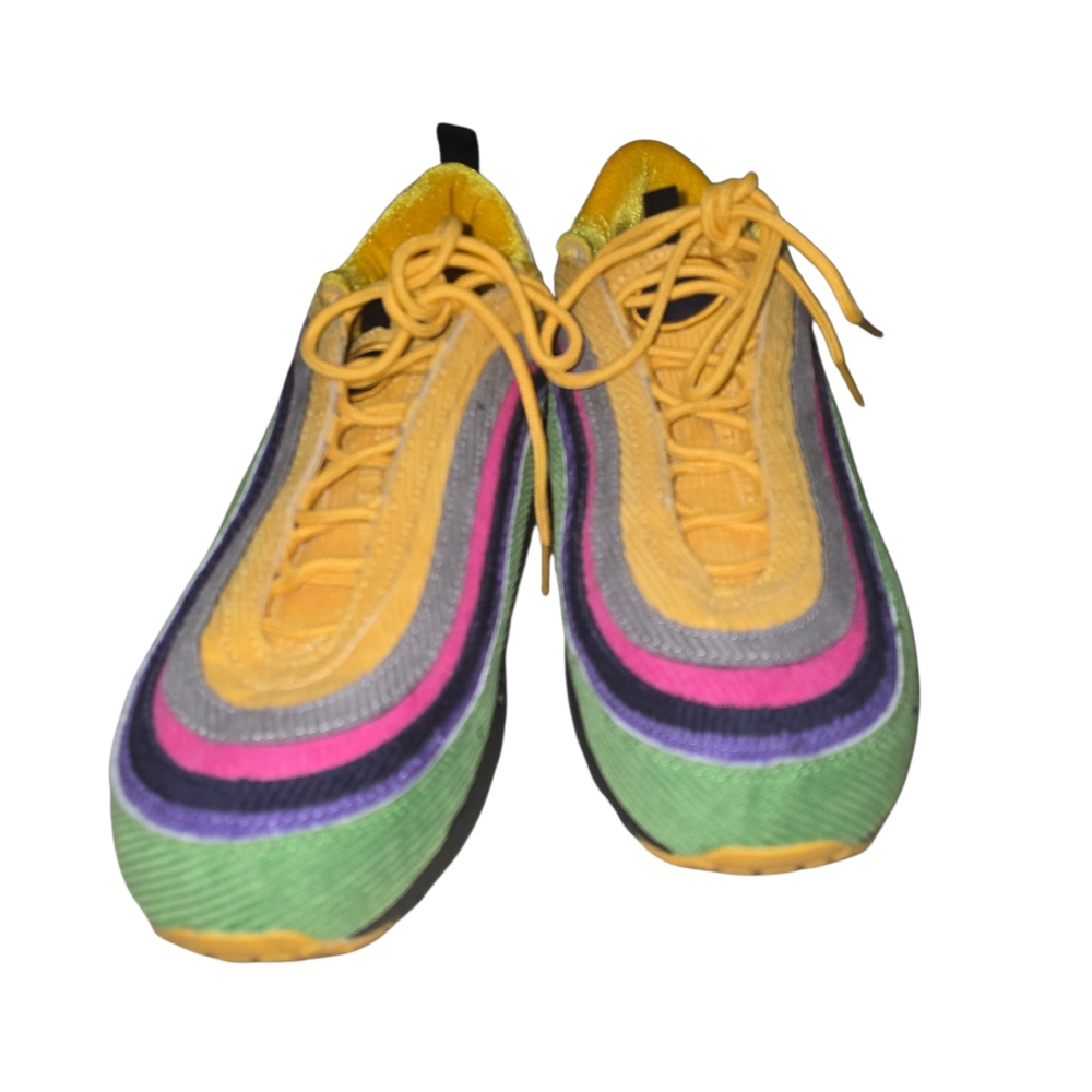 Nike Vibrant Yellow Athletic Shoes